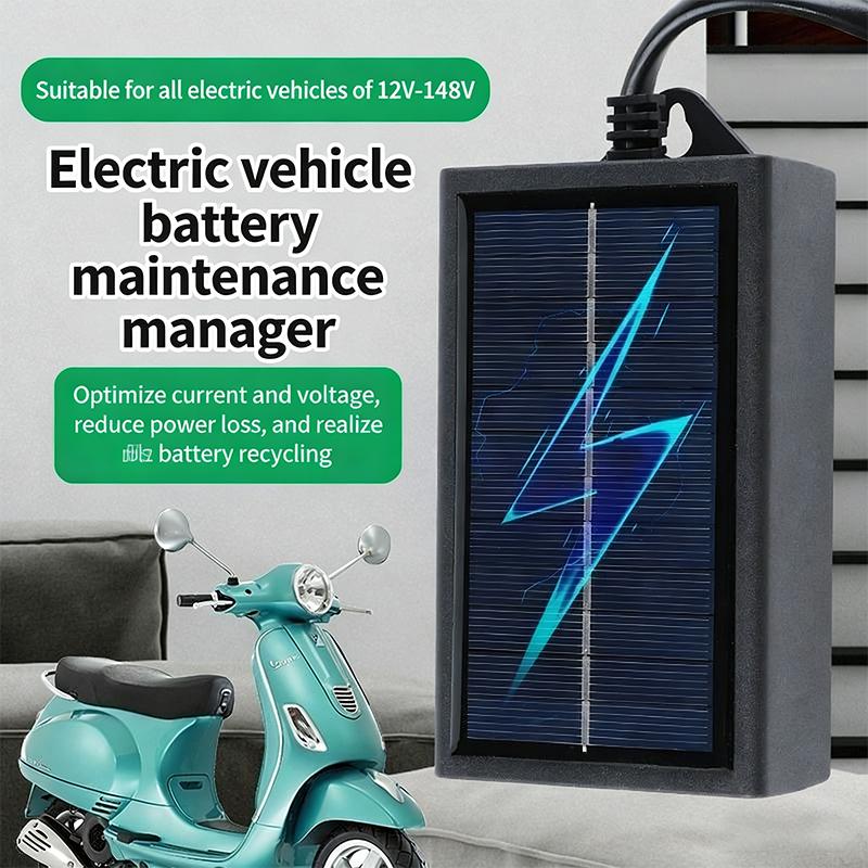 Solar Powered Charger - Caricabatterie Solare 12V 24V per Auto