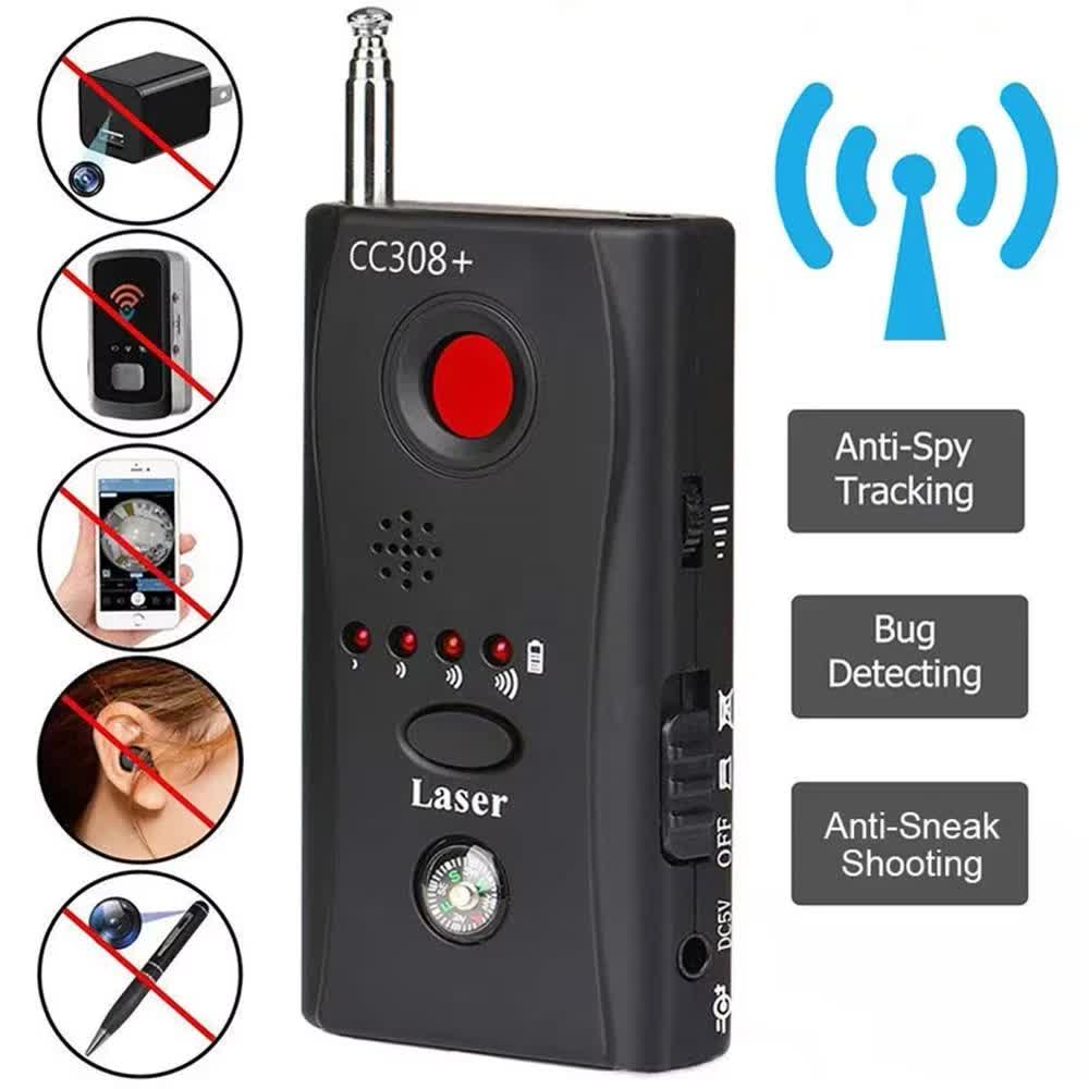 Electronics Gadgets Sale - CC308 Rilevatore di telecamere nascoste portatile
