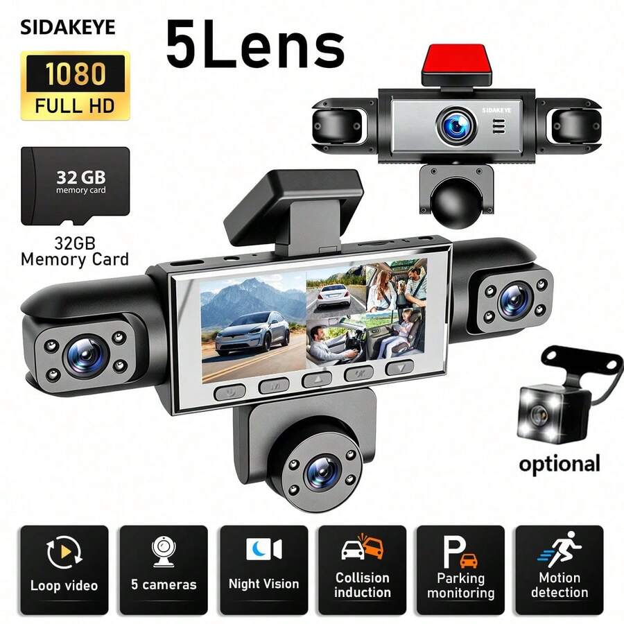 Panoramic Dash Cam 360 - SKYWORTH SIDAKEYE 360 ° Kit Dash
