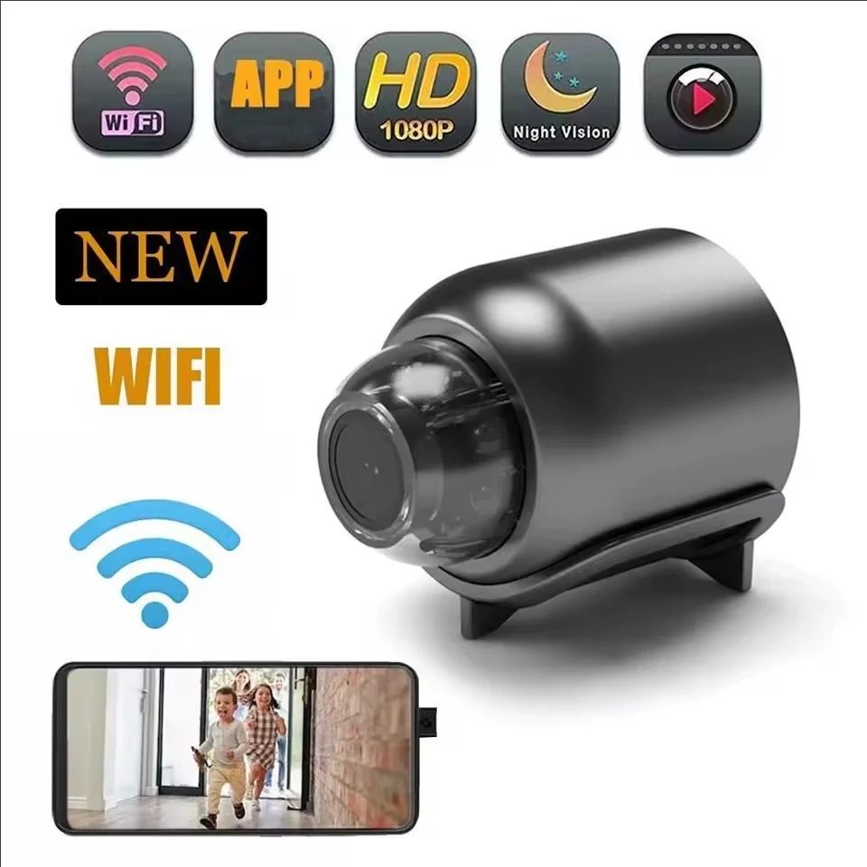 Compact Camera Mirrorless - Mini Telecamera WiFi HD 1080P con
