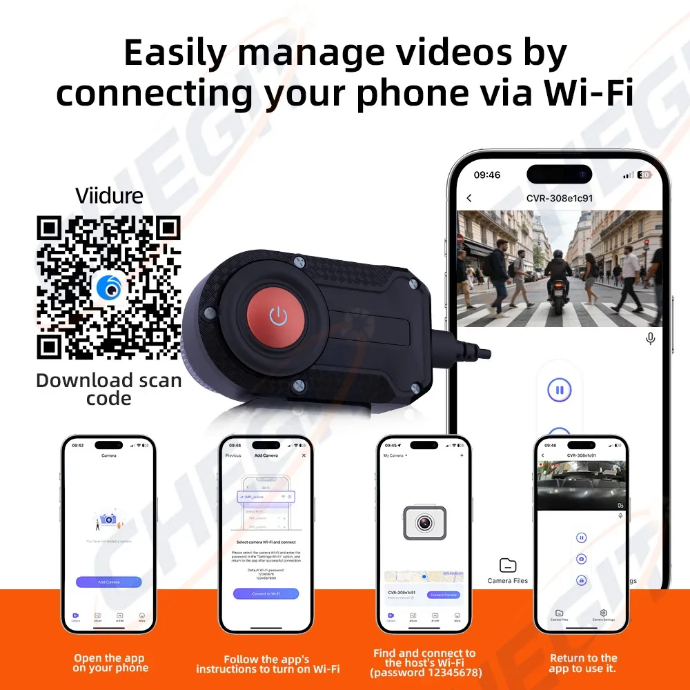 DVR per Moto 2K HD WiFi con Te - Compact Camera Mirrorless recensione e prezzo