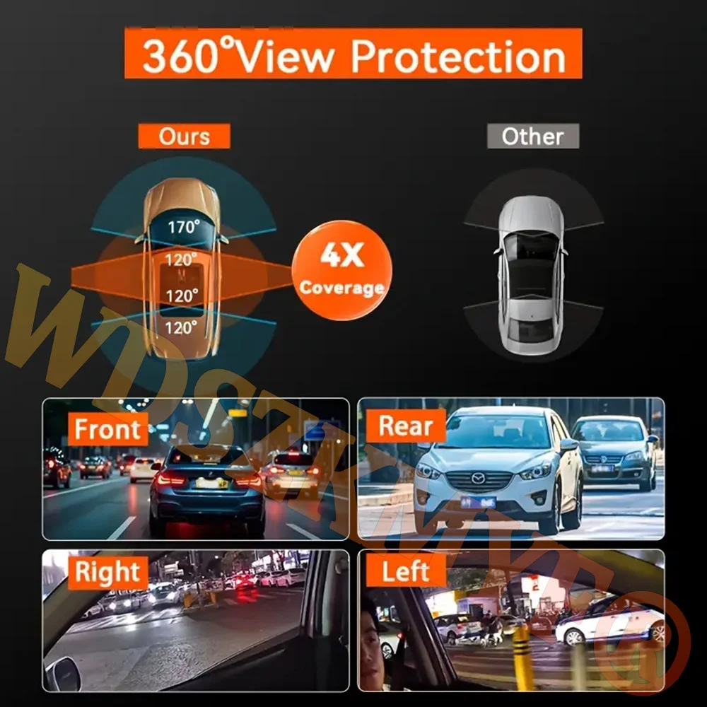 NUOVO 360 °   Telecamera per a - Panoramic Dash Cam 360 recensione e prezzo