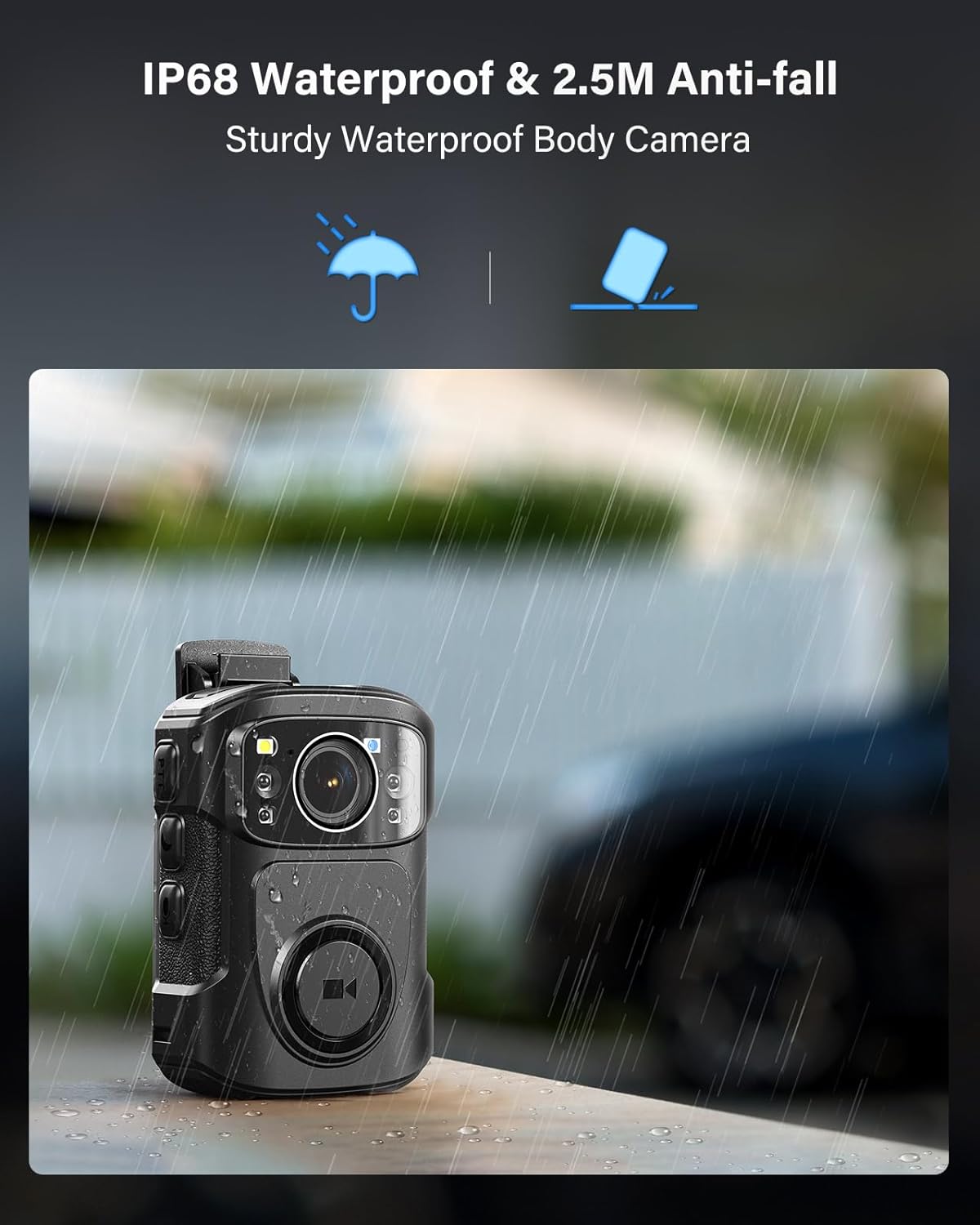BOBLOV B4K5 4K Body Cam IP68 G - Compact Camera Mirrorless recensione e prezzo
