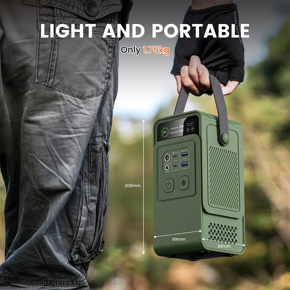 60000mAh 200W 192Wh Stazione d - Solar Powered Charger recensione e prezzo