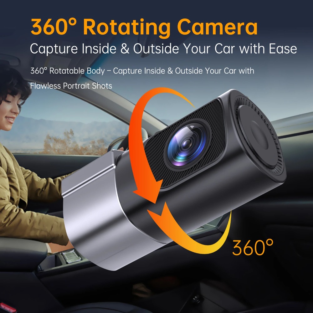 Mini Dash Cam 1080P Ultra HD c - Panoramic Dash Cam 360 recensione e prezzo
