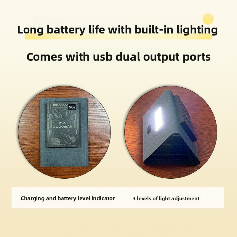 Caricatore Solare Pieghevole P - Solar Powered Charger recensione e prezzo