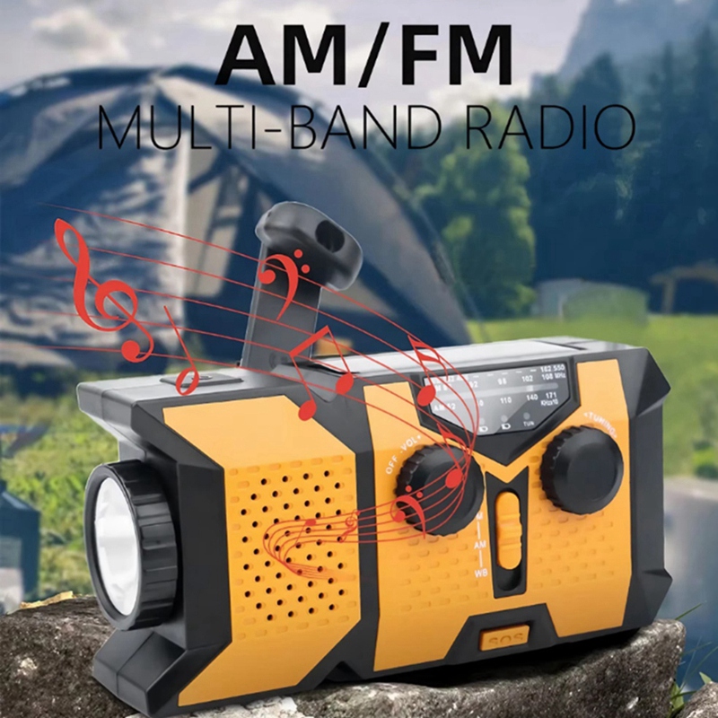 Radio Solare a Manovella con T - Solar Powered Charger recensione e prezzo