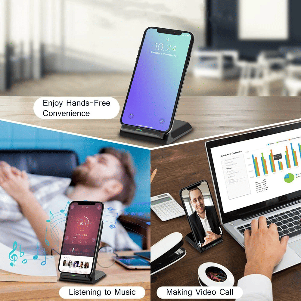 Caricatore wireless Qi rapido  - Wireless Phone Charger Pad recensione e prezzo