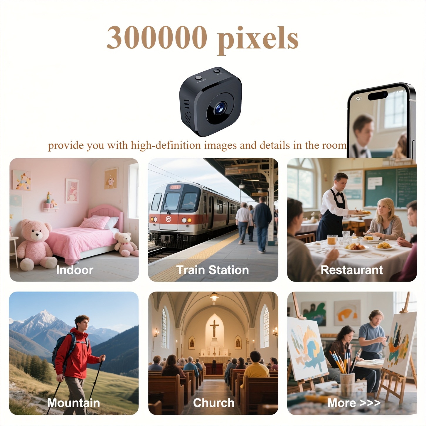 1080P HD Mini WiFi Telecamera  - Compact Camera Mirrorless recensione e prezzo
