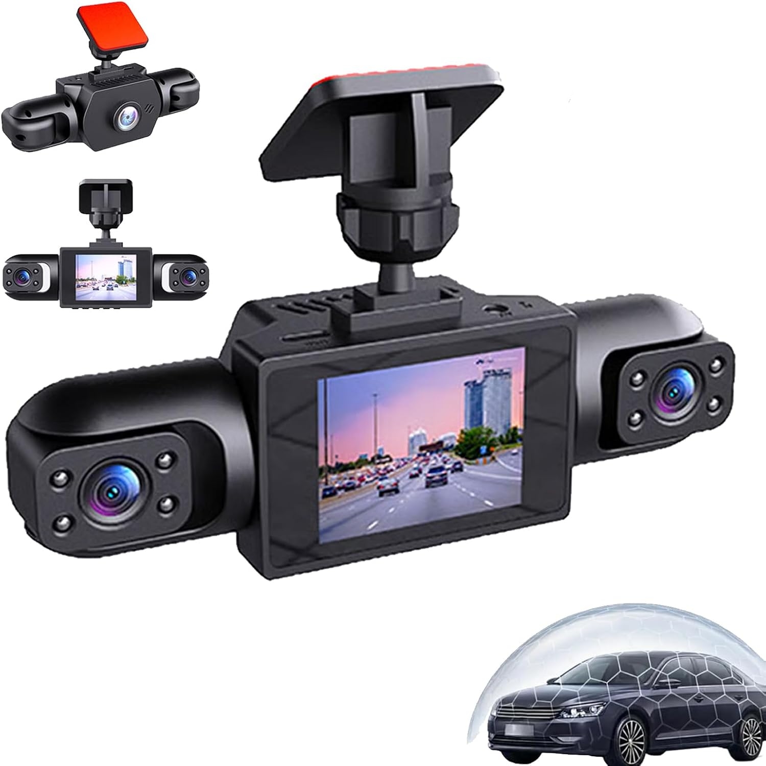 Dash Cam Panoramica a 360 Grad - Panoramic Dash Cam 360 recensione e prezzo
