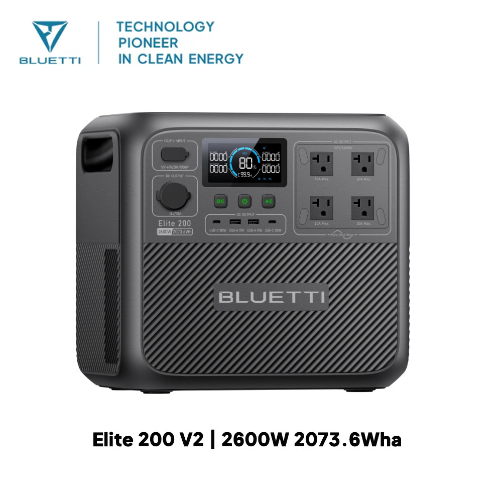 【Rinnovato】BLUETTI Elite 200 V - Solar Powered Charger recensione e prezzo