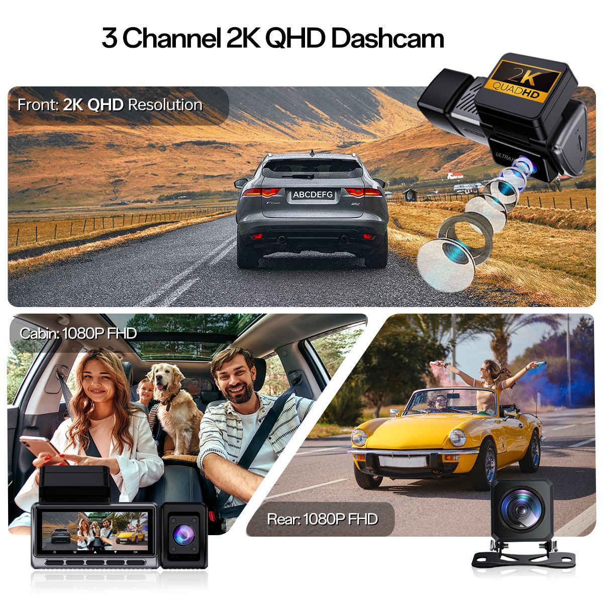 Nuova Dashcam GPS HD con Visio - Panoramic Dash Cam 360 recensione e prezzo