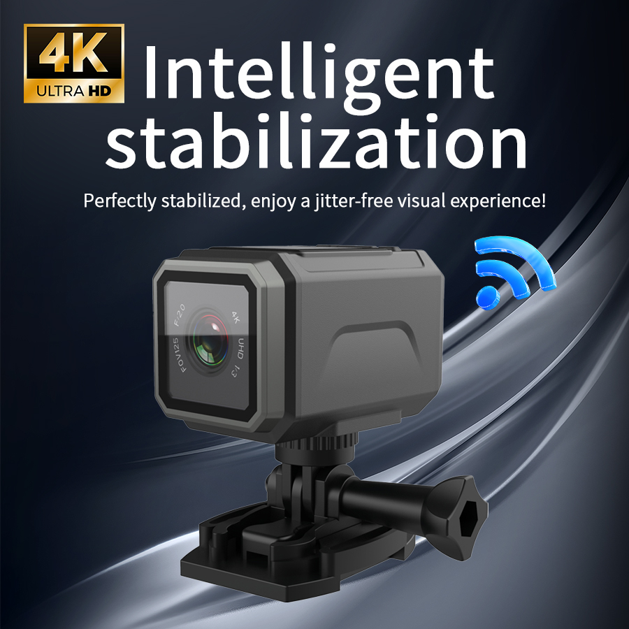 Telecamera d'azione 4K EIS 125 - Action Camera 4K recensione e prezzo