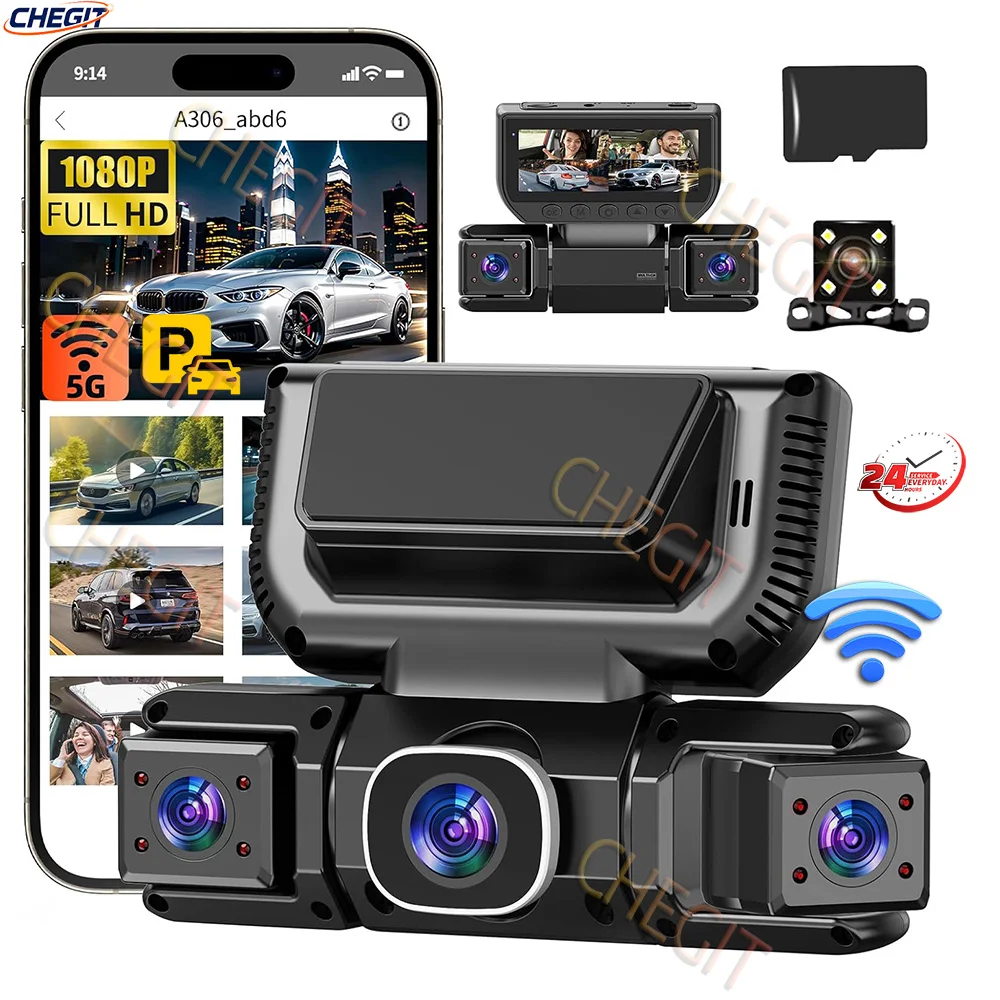 Telecamera a 360 Gradi con 4 V - Panoramic Dash Cam 360 recensione e prezzo